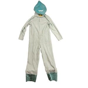 Pokemon Quaxly Costume Kids M 7-8 Blue Hooded Cosplay Halloween Pajama